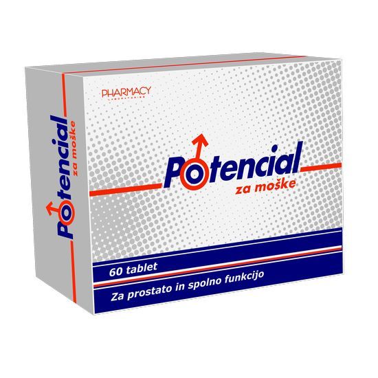 Potencial tablete za moške za spolno moč pri težavah z erekcijo