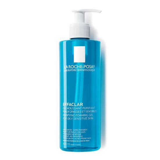 LRP Effaclar gel za čiščenje mastne, aknaste in občutljive kože, ki ne izsuši kože