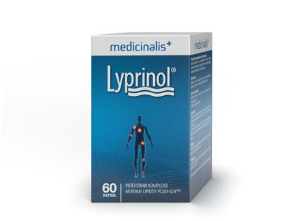Lyprinol Medicinalis kapsule z omega-3 in morskimi lipidi, za pomoč pri revmatski bolečini, artritisu, otrdelih sklepih