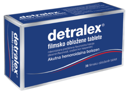 	Detralex prva pomoč pri hemeroidih