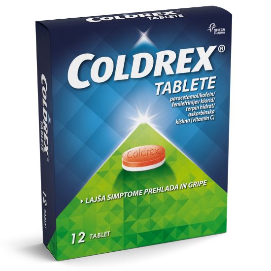 Slika Coldrex tablete, 12 tablet