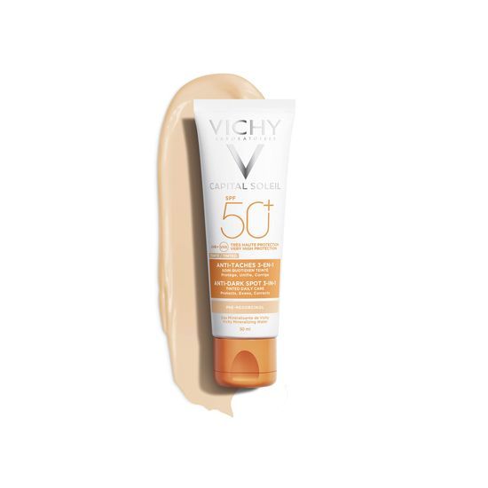 Vichy Capital Soleil obarvana krema proti temnim madežem, 50ml