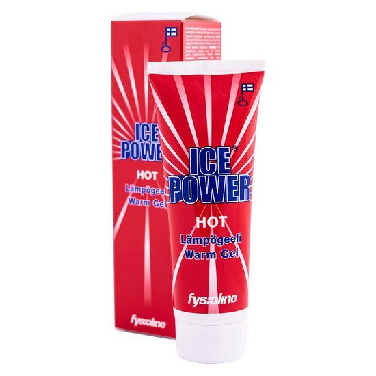 Ice power hot, grelni gel, 75ml