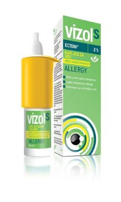 Vizol S allergy, kapljice za oči, 10ml