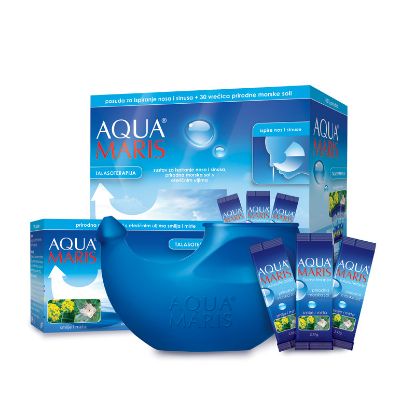 Aqua Maris Talasoterapija sistem, posoda ter 30 vrečk