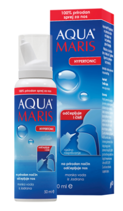 Aqua Maris Hipertonično razpršilo za nos, 50ml