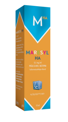 Maresyl HA 0,5mg/ml, pršilo za nos, 10ml
