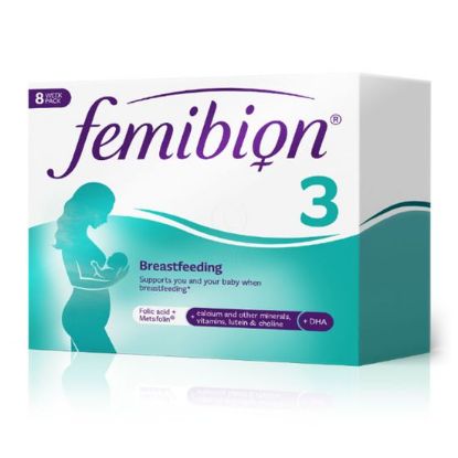 Femibion 3, za čas dojenja, 56 tablet, 56 kapsul