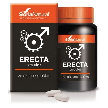 Erecta Soria natural kapsule za moško potenco