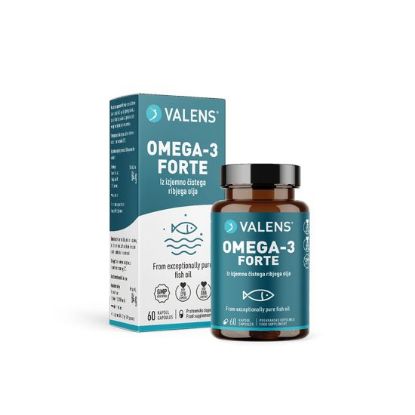 Slika Valens Omega-3 Forte kapsule, 60 kapsul