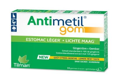 Antimetil gom pastile, ingver, slabost, prebava, potovanje, nosečnost