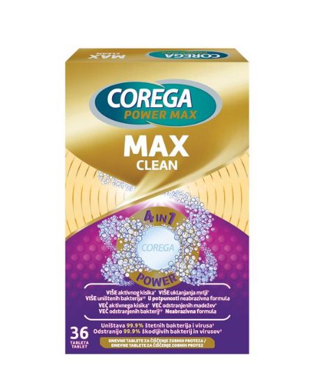Corega MaxClean 36 tab