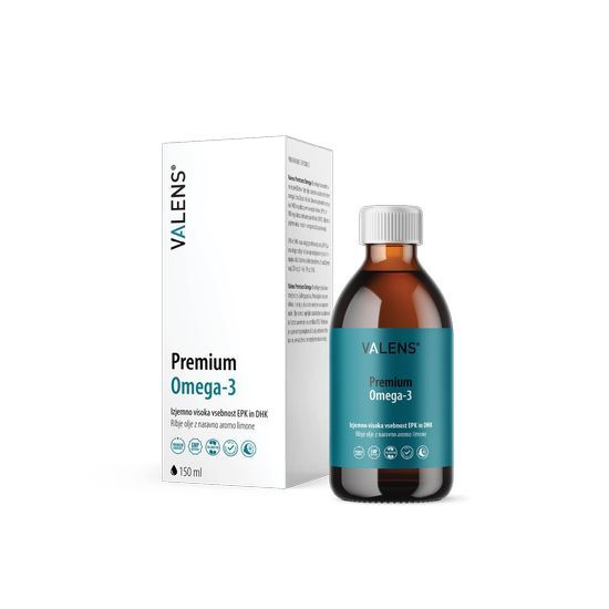 Premium Omega-3 olje za delovanje srca in mozganov