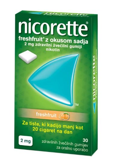 nicorette freshfruit 2 mg zv_gumi za odvajanje od kajenja
