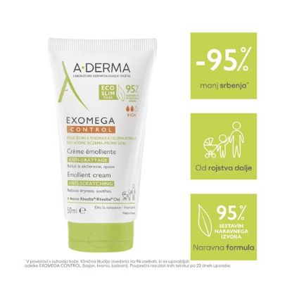 AD exomega control emolien krema 50 ml spr