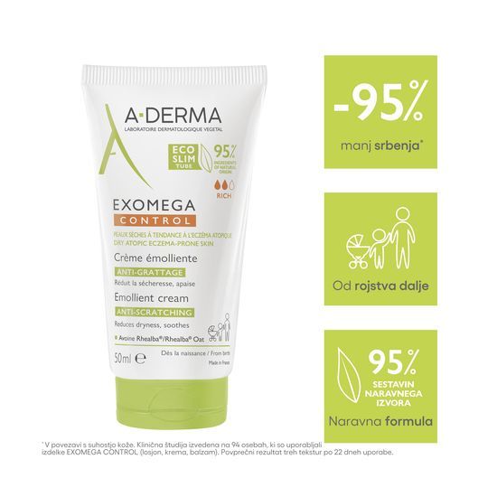 AD exomega control emolien krema 50 ml spr