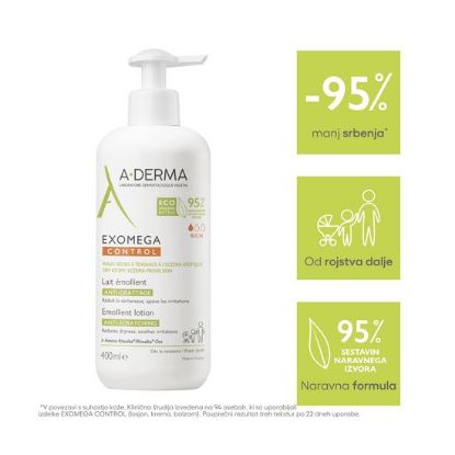 AD exomega control losjon 400 ml spr