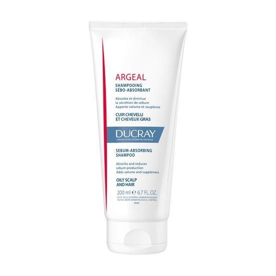 DU argeal sampon za absorpcijo sebuma za mastne lase 200 ml spredaj