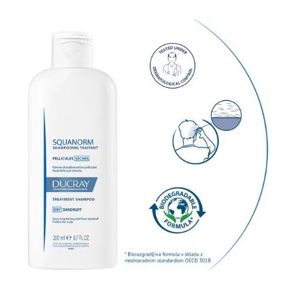 DU sq sampon za tretma suhega lasisca 200 ml spredaj
