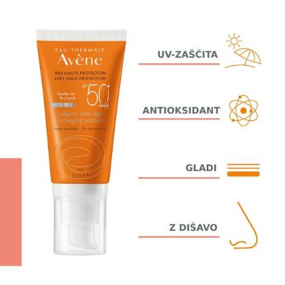 avene antiagining visoka zascita pred soncem 40 ml spredaj