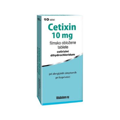 Cetixin 10 filmsko oblozenih tablet