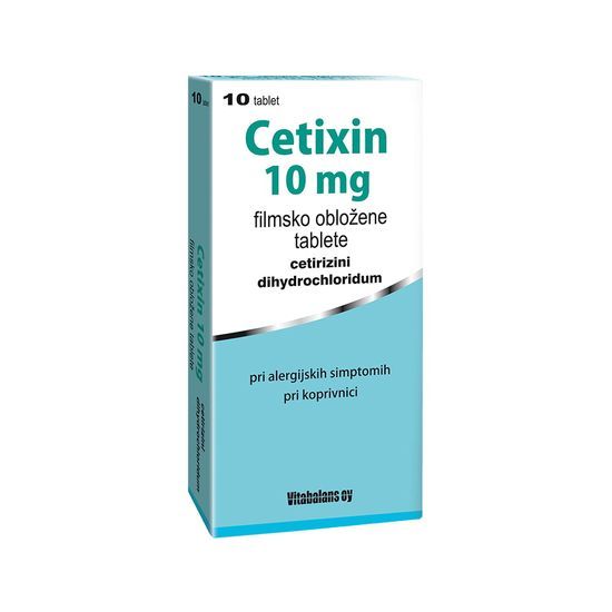Cetixin 10 filmsko oblozenih tablet