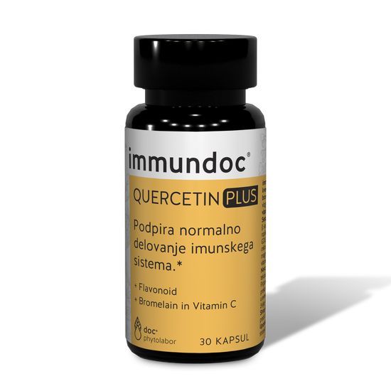 Immundoc Quercetin plus steklenicka