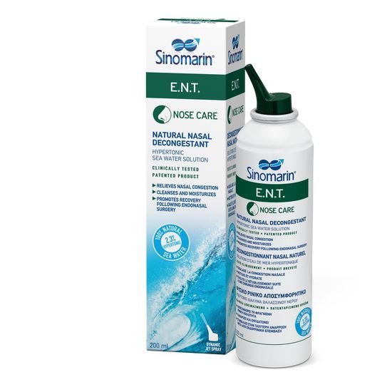 Sinomarin ORL Spray 200 Ml - Nasenpflege Bei Trockenheit & Zur Befeuchtung