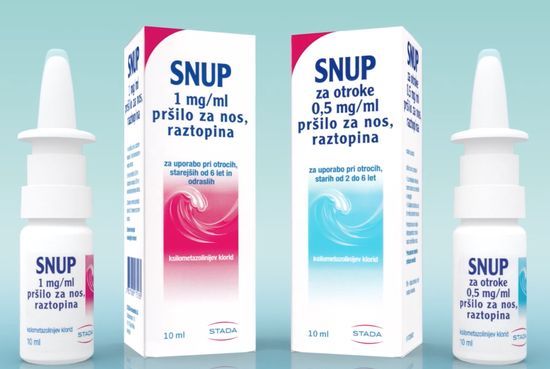 Snup 1 mg/ml pršilo za nos, 10 ml | Celjske lekarne