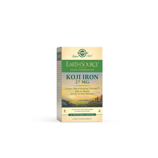 solgar koji zelezo 27 mg 30 kps