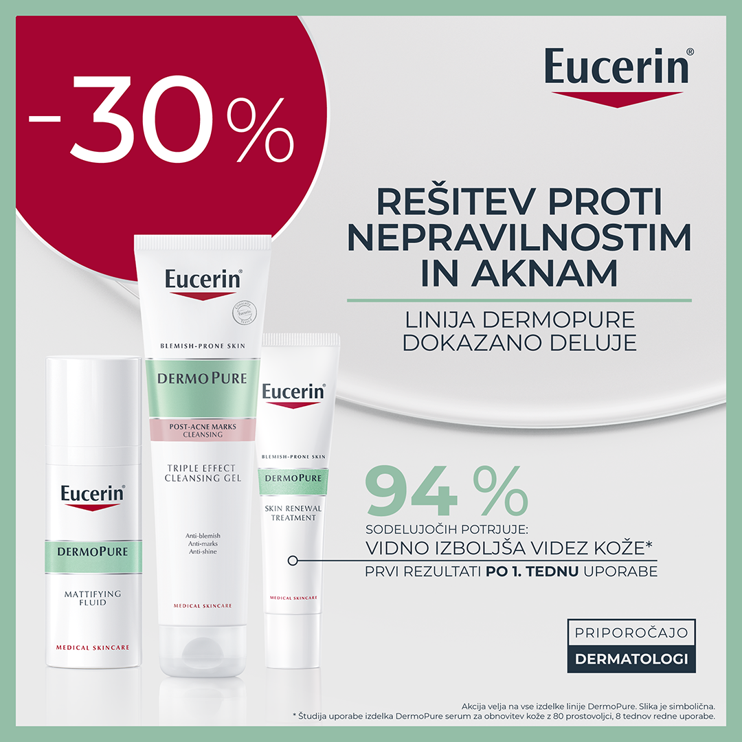 Eucerin dermopure akcija 17.5.
