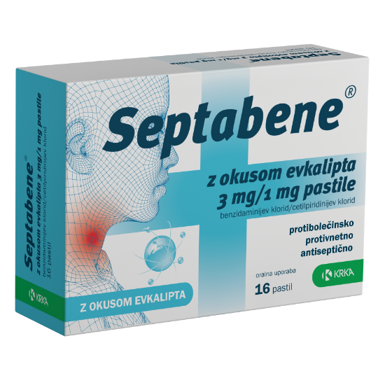 Septabene pastile pri vnetem in bolečem grlu