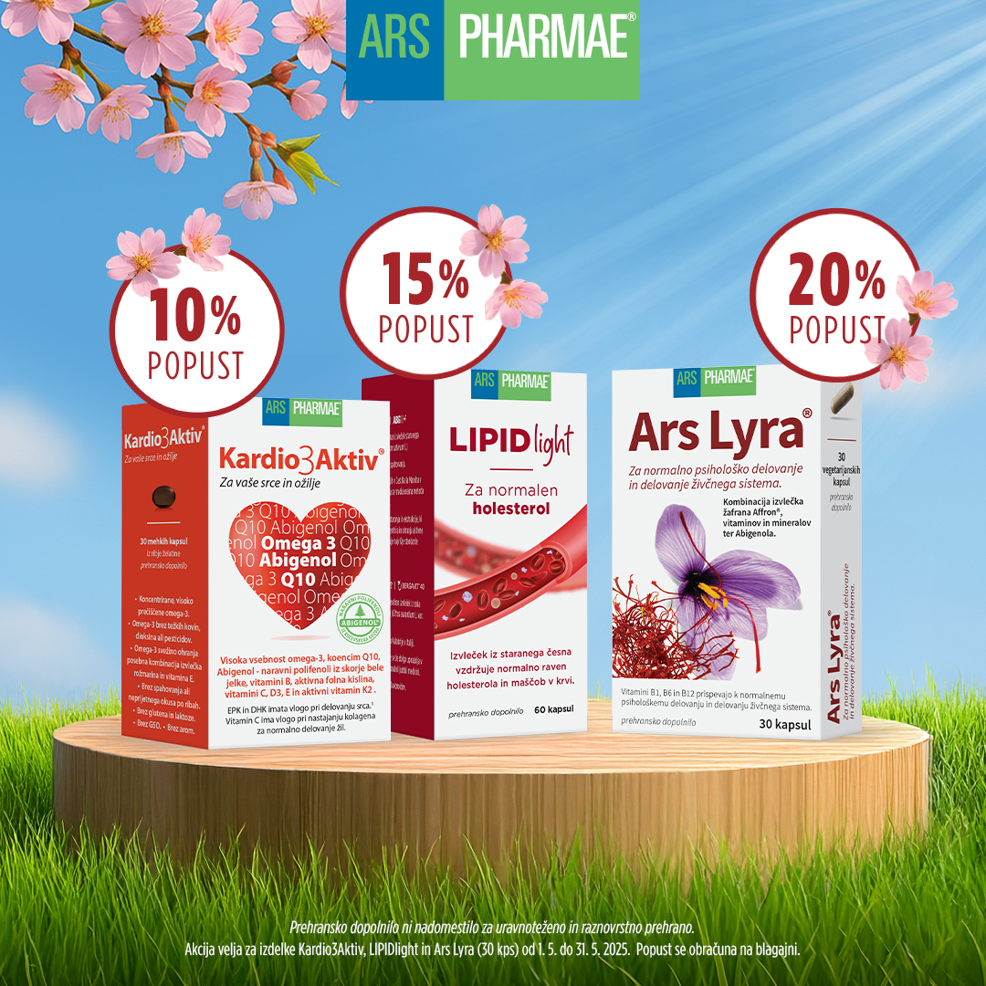 Akcija ARS PHARMAE 31.5.
