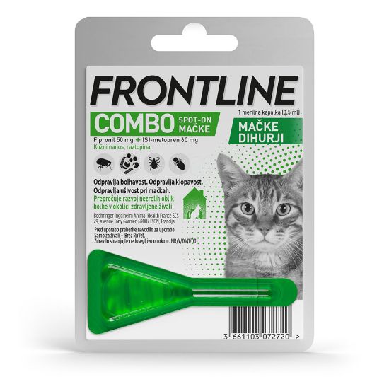 Frontline Combo za mačke, pipeta, 0,5ml