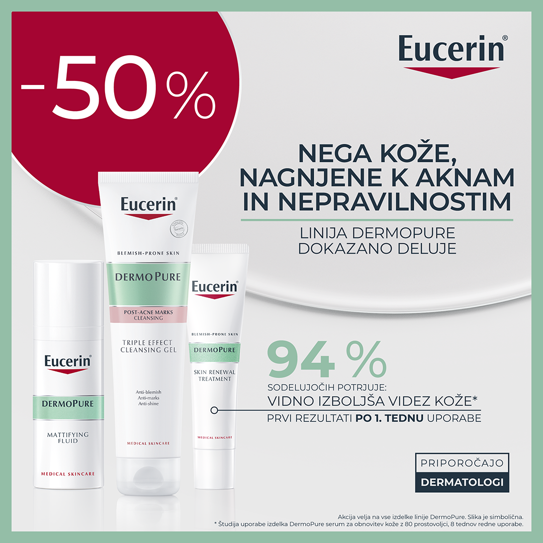 Eucerin dermopure do odprodaje stare linije