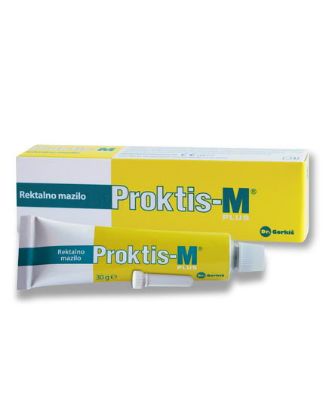 Proktis M Plus rektalno mazilo proti hemeroidom
