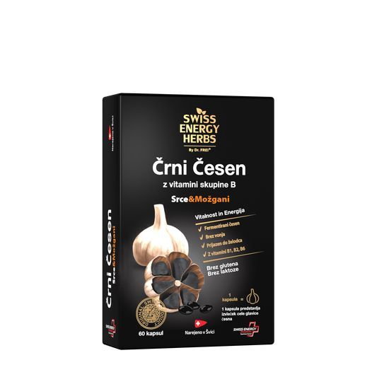 Swiss energy herbs crni cesen, 60 kps
