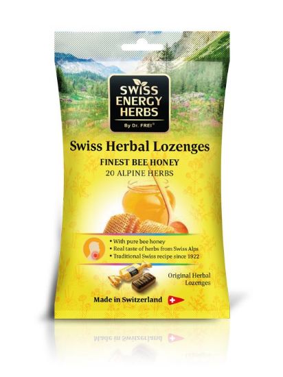 swiss herbal zeliscne pastile z medom