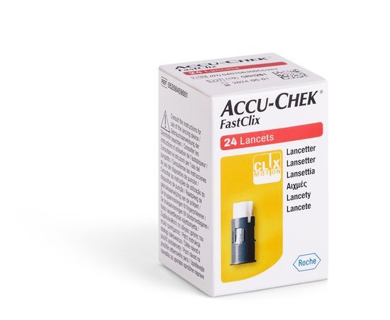 accu chek fastclix 24 lancet