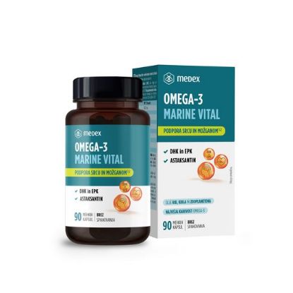 medex Omega3 marine vital 90 kps