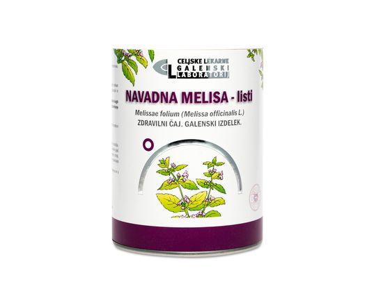 caj navadna melisa