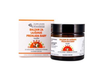 balzam za lajšanje prehlada baby
