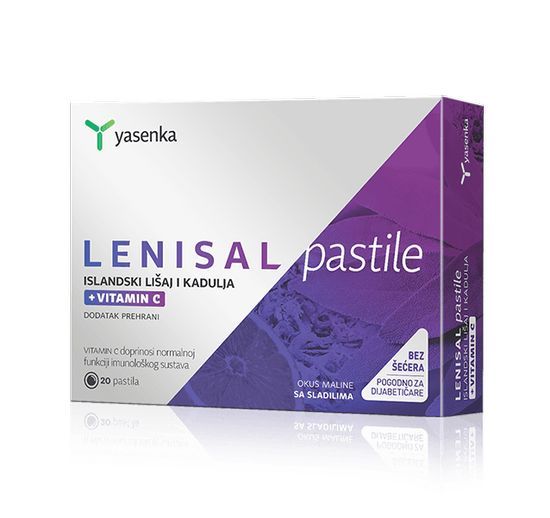 Yasenka Lenisal plus vitamin C 20 pastil