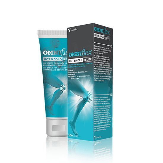 yasenka omniflex hot and cold relief gel krema 100 ml