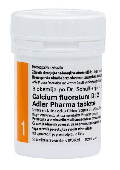 adler phrama calcium fluoratum d12 homeopatsko zdravilo