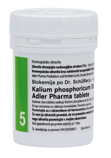 adler pharma kalium phosphoricum d6 homeopatsko zdravilo