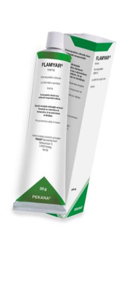 pekana FLAMYAR 35g homeopatsko zdravilo za dermalno uporabo