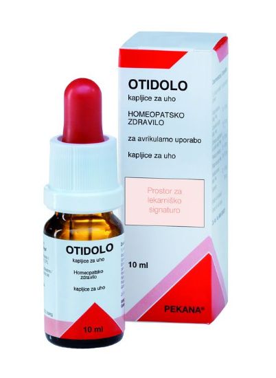 pekana otidolo kapljice za uho 10 ml homeopatsko zdravilo