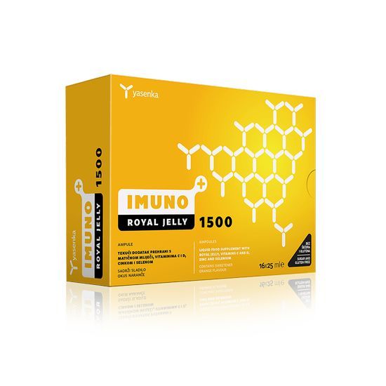 Yasenka Royal Jelly 1500 ampule 16x25ml