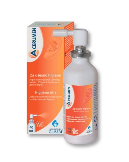 A-cerumen za ušesno higieno 40 ml 